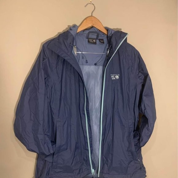 Navy Blue  Mountain Hardware raincoat - Picture 1 of 2